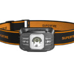 SUPERFIRE Headlamp Superfire HL75-X, 220lm, USB