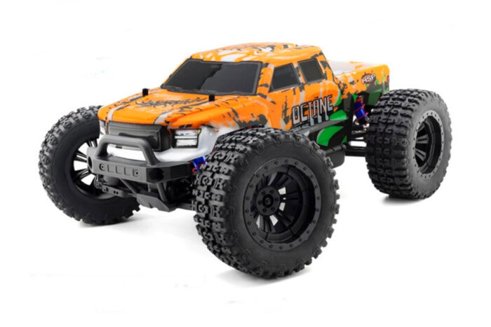 HSP Octane PRO 1/10 Brushless 2.4 GHz Monster Truck, Orange