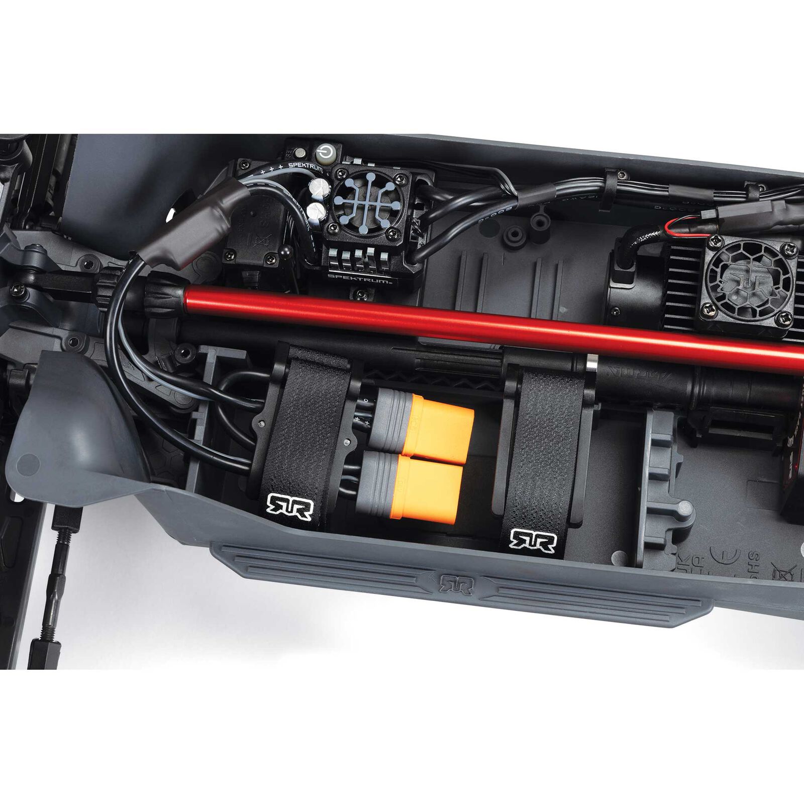 ARRMA 1/10 KRATON 4X4 4S V2 BLX Speed Monster Truck RTR, Red - Image 21
