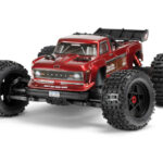 ARRMA 1/10 OUTCAST 4X4 4S V2 BLX Stunt Truck RTR, Red