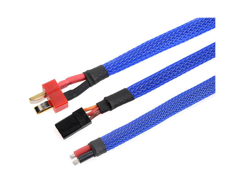 Revtec Wire Protection Sleeve - Braided - 6mm - Blue - 1m - Image 2