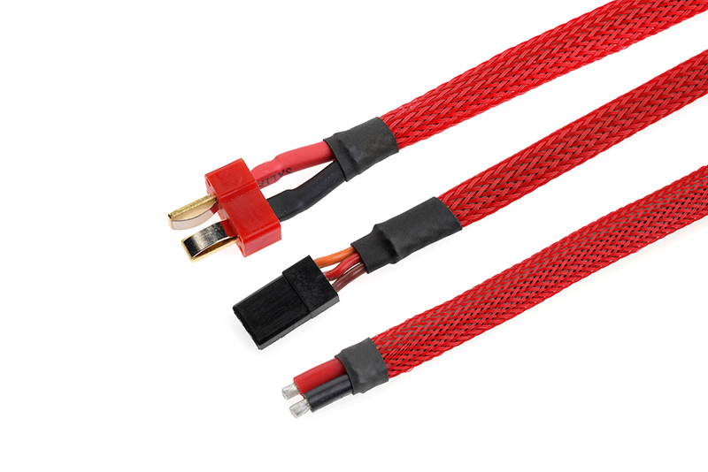 Revtec Wire Protection Sleeve - Braided - 6mm - Red - 1m - Image 2