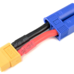 Revtec Power Adapter Lead - EC-5 Plug <=> XT-60 Socket - 12AWG Silicone Wire - 1 pc