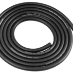 Team Corally Ultra V+ Silicone Wire - Super Flexible - Black - 14AWG - 1018 / 0.05 Strands - ODø 3.5mm - 1m