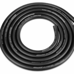 Team Corally Ultra V+ Silicone Wire - Super Flexible - Black - 12AWG - 1731 / 0.05 Strands - ODø 4.5mm - 1m
