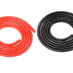 Team Corally Ultra V+ Silicone Wire - Super Flexible - Black and Red - 14AWG - 1018 / 0.05 Strands - ODø 3.5mm - 2x 1m