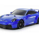 TAMIYA 1:10 RC Porsche 911 GT3 (992) Prepainted Blue Body TT-02- KIT - Συναρμολογούμενο
