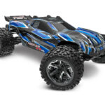 TRAXXAS Rustler 4x4 VXL 1/10 RTR TQi TSM HD Blue w/o Battery & Charger 67376-4-BLUE