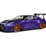 SOLIDO NISSAN GT-R (R35) W/ LIBERTY WALK BODY KIT 2.0 – PURPLEZILLA – 2022 S1805812