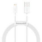 Baseus Καλώδιο USB σε Lightning Superior Series, 2.4A, 1m (Λευκό)