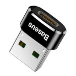 Baseus Μετατροπέας USB-C σε USB-A 5A (Μαύρο) CAAOTG-01