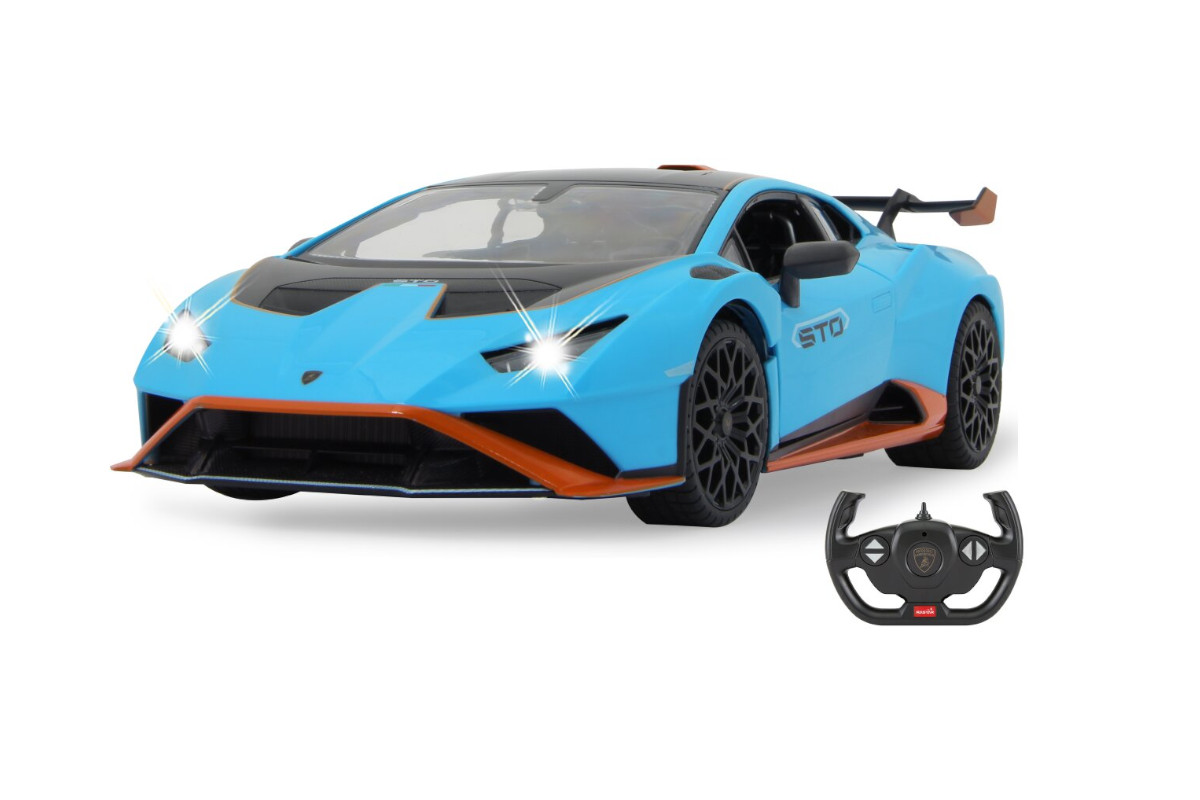 Jamara Lamborghini Huracán STO 1:14 blue 2,4GHz Manual door 402100