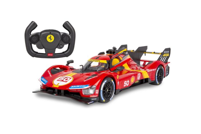 Jamara Ferrari 499P 1:14 red 2,4GHz manual door 402170