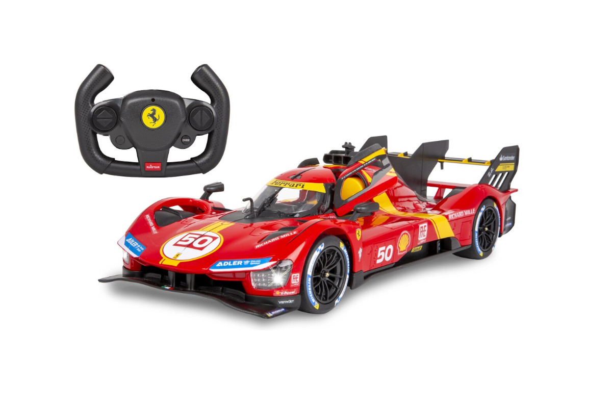 Jamara Ferrari 499P 1:14 red 2,4GHz manual door 402170