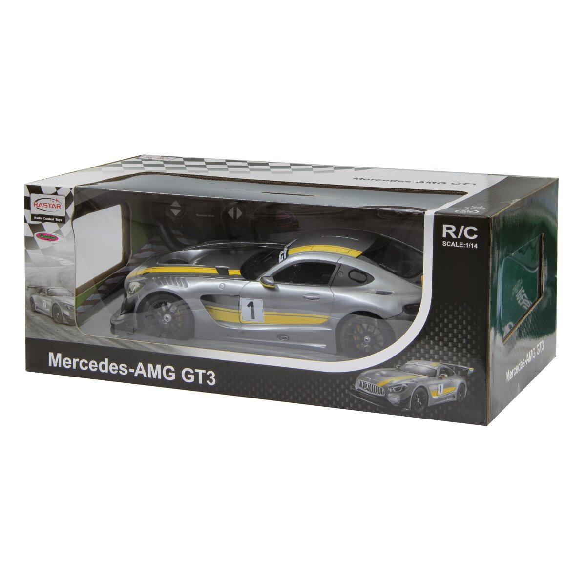 Jamara Mercedes-Benz AMG GT3 Performance 1:14 grey 2,4GHz 405072 - Image 2