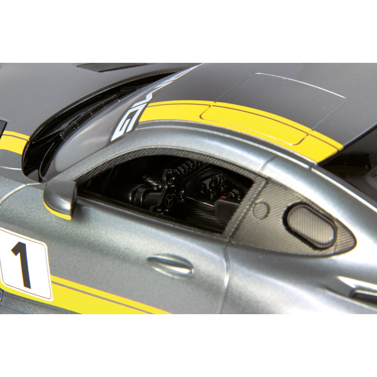 Jamara Mercedes-Benz AMG GT3 Performance 1:14 grey 2,4GHz 405072 - Image 7