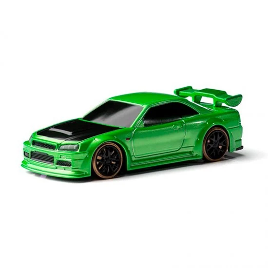 Turbo Racing 1/76 C64 DRIFT RC Car RTR (Metallic green) - Image 2