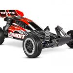 TRAXXAS Bandit 2WD 1/10 RTR TQ Red - with USB-C charger/7cell NiMH 3000mAh