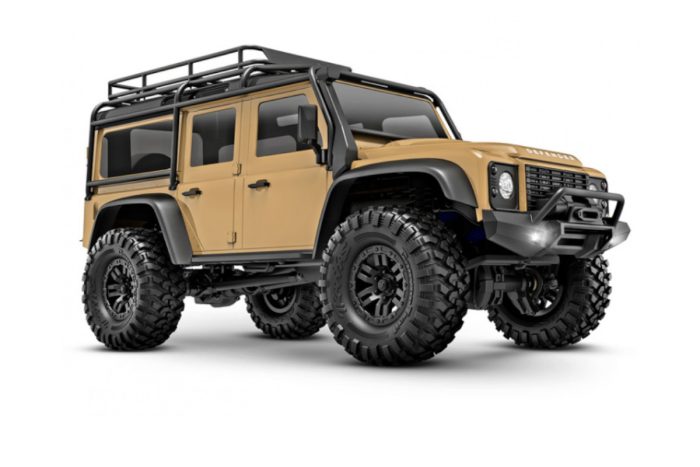 TRAXXAS TRX-4M 1/18 Land Rover Defender Crawler Tan RTR