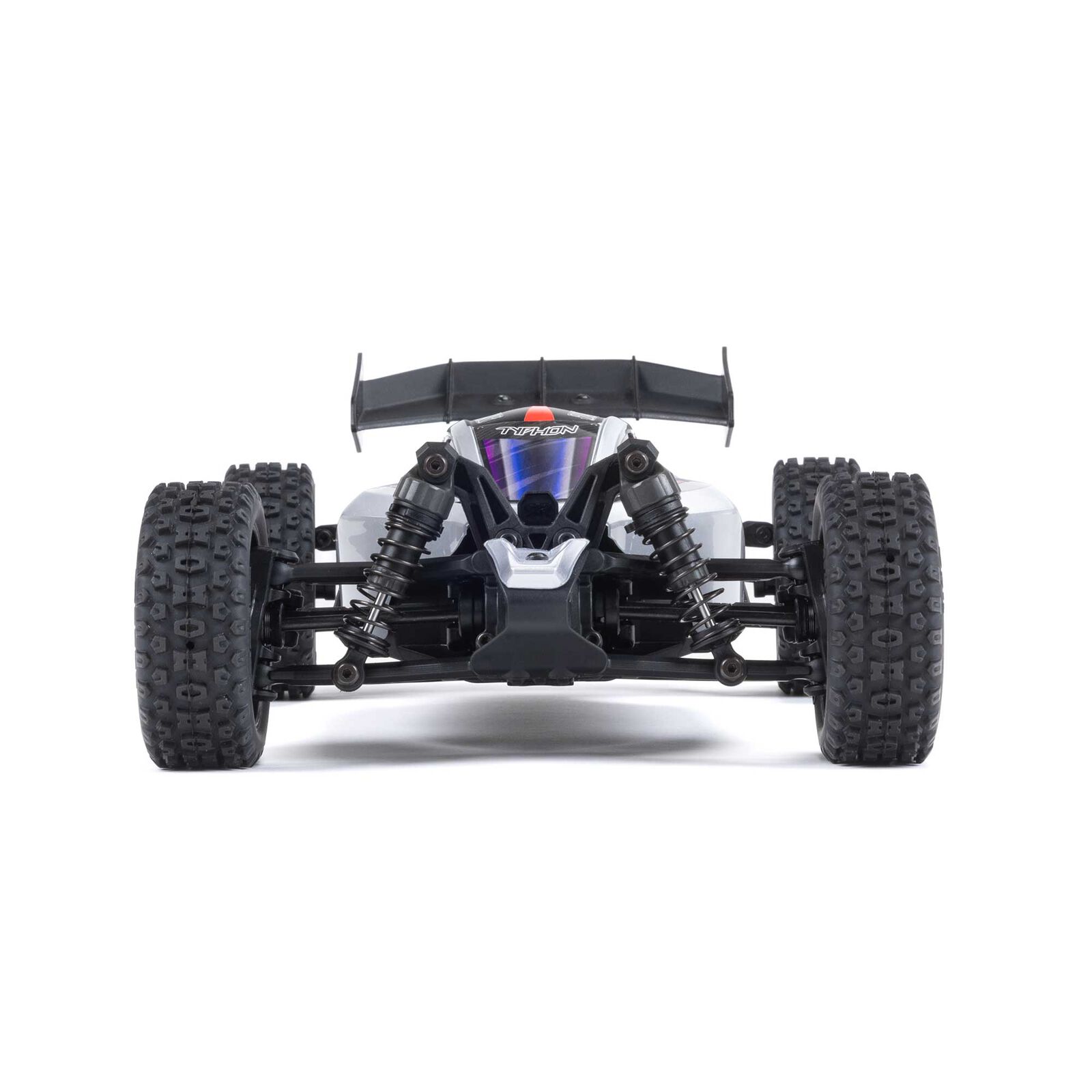 ARRMA TYPHON GROM MEGA 380 Brushed 4X4 Small Scale Buggy RTR with Battery & Charger, Blue/Silver - Image 6