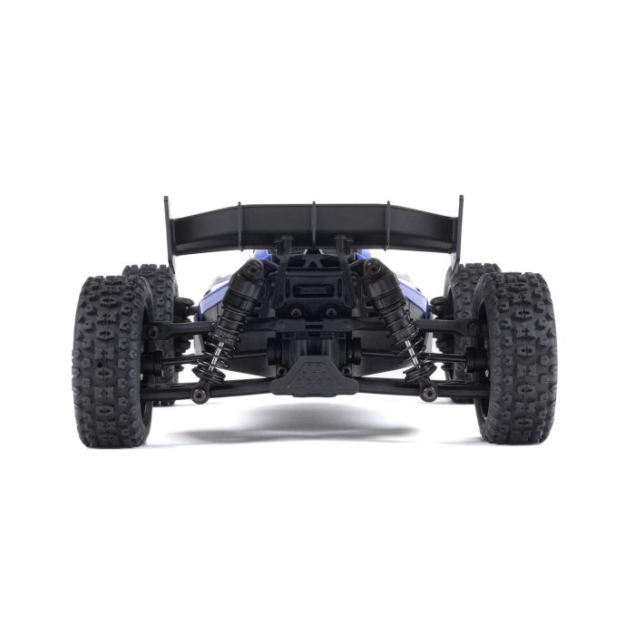 ARRMA TYPHON GROM MEGA 380 Brushed 4X4 Small Scale Buggy RTR with Battery & Charger, Blue/Silver - Image 5