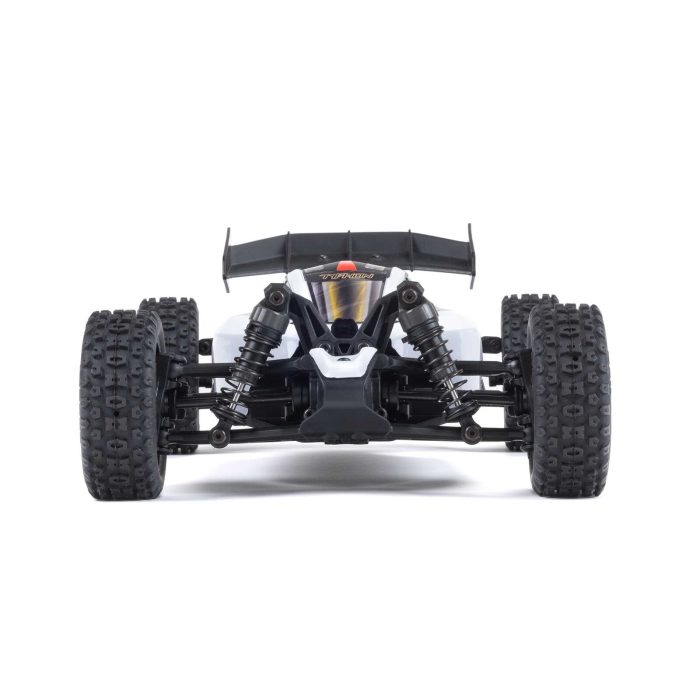 ARRMA TYPHON GROM MEGA 380 Brushed 4X4 Small Scale Buggy RTR with Battery & Charger, Red/White - Image 24
