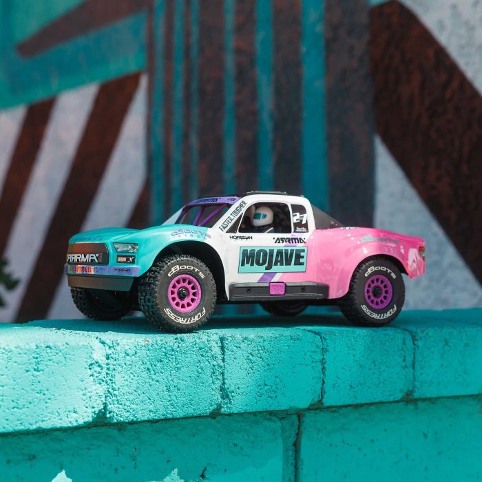 ARRMA 1/16 MOJAVE GROM 223S DSC 4X4 RTR Brushless Desert Truck, Teal ARA2304ST1 - Image 6