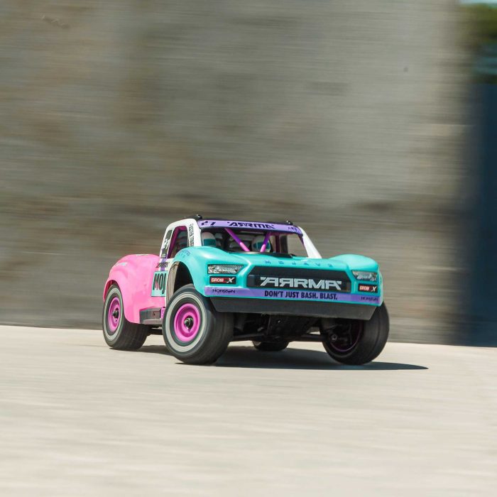 ARRMA 1/16 MOJAVE GROM 223S DSC 4X4 RTR Brushless Desert Truck, Teal ARA2304ST1 - Image 2