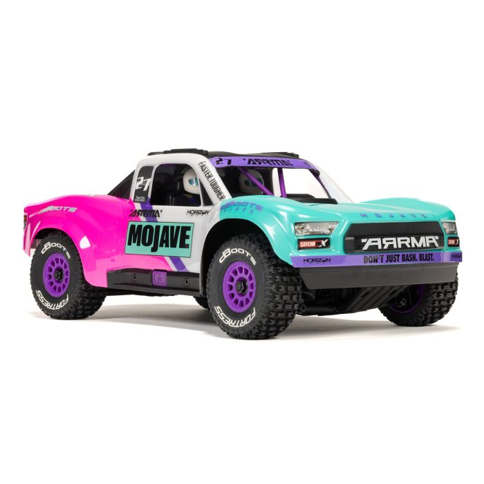 ARRMA 1/16 MOJAVE GROM 223S DSC 4X4 RTR Brushless Desert Truck, Teal ARA2304ST1 - Image 9