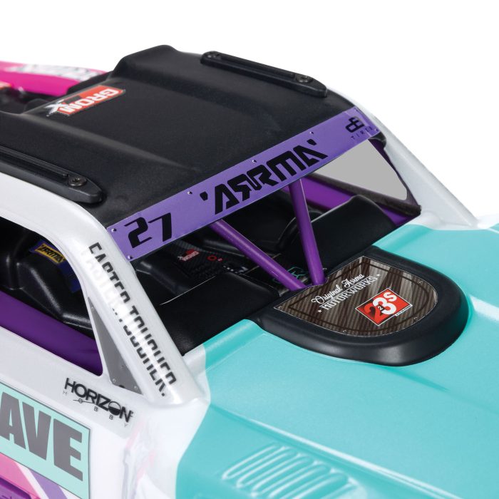 ARRMA 1/16 MOJAVE GROM 223S DSC 4X4 RTR Brushless Desert Truck, Teal ARA2304ST1 - Image 13