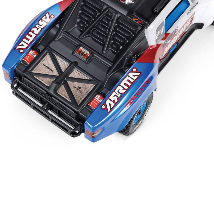 ARRMA 1/16 MOJAVE GROM 223S DSC 4X4 RTR Brushless Desert Truck, White - Image 8