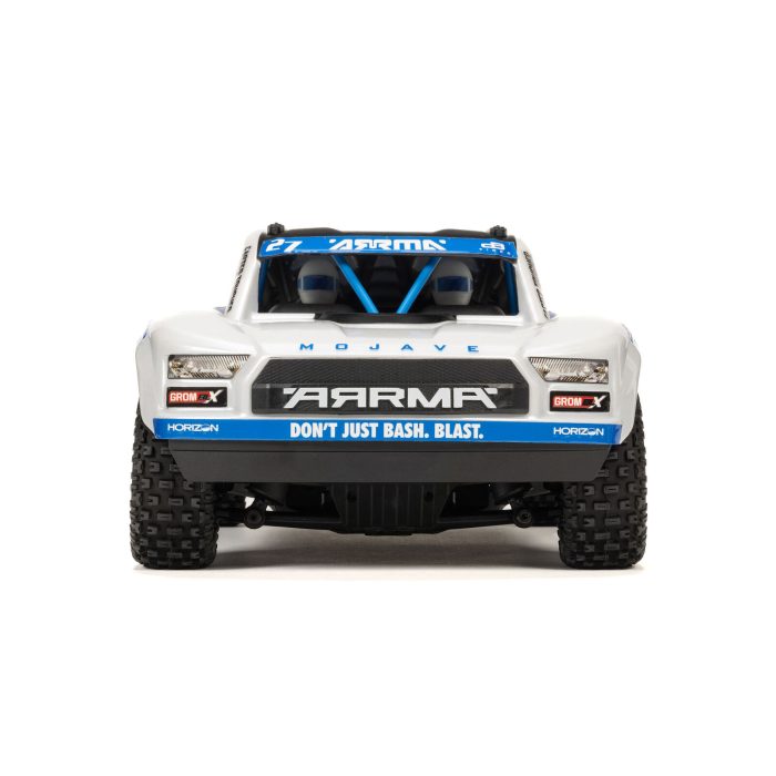 ARRMA 1/16 MOJAVE GROM 223S DSC 4X4 RTR Brushless Desert Truck, White - Image 11