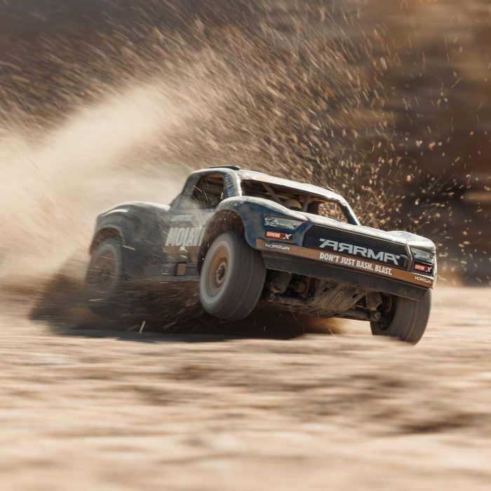 ARRMA 1/16 MOJAVE GROM 223S DSC 4X4 RTR Brushless Desert Truck, Black (without battery-charger) - Image 2