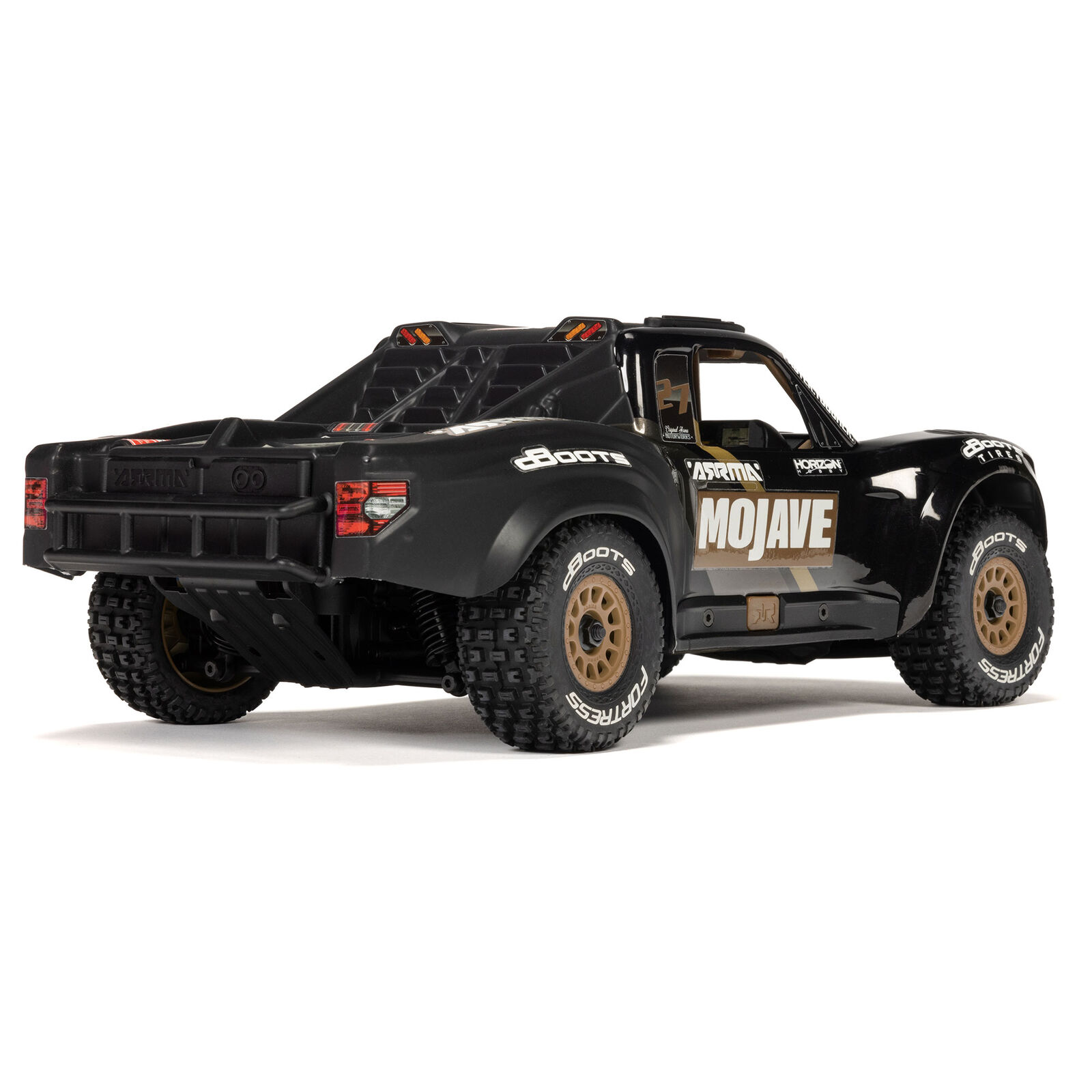 ARRMA 1/16 MOJAVE GROM 223S DSC 4X4 RTR Brushless Desert Truck, Black (without battery-charger) - Image 8