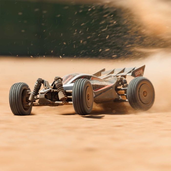 ARRMA 1/14 TYPHON GROM 223S DSC 4X4 RTR Brushless Buggy, Silver (without battery-charger) - Image 12