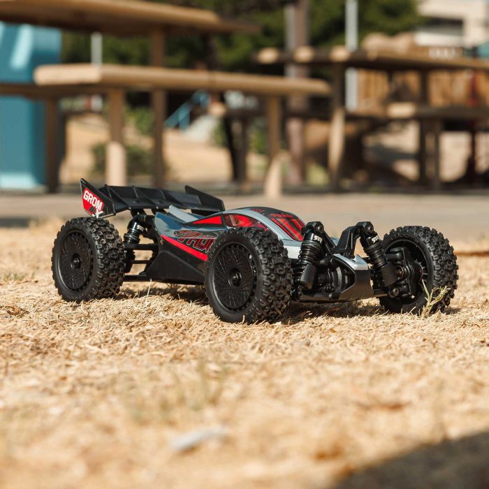 ARRMA 1/14 TYPHON GROM 223S DSC 4X4 RTR Brushless Buggy, Silver (without battery-charger) - Image 15