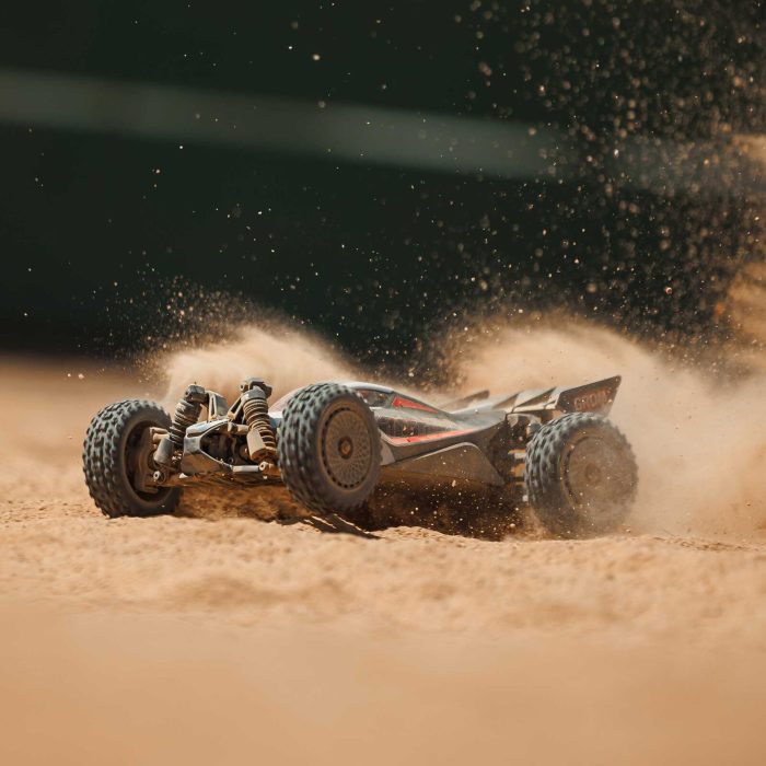 ARRMA 1/14 TYPHON GROM 223S DSC 4X4 RTR Brushless Buggy, Silver (without battery-charger) - Image 14