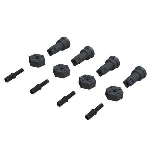 ARRMA Wheel Axle and Hub Set GROM ARA311178