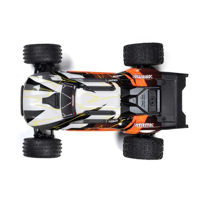 ARRMA 1/10 VORTEKS 2WD RTR Brushed Stadium Truck (Battery & Charger Included), Orange - Image 15