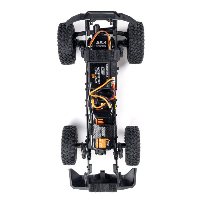 AXIAL 1/24 SCX24 Base Camp 4X4 RTR Brushed Rock Crawler (Battery & Charger Included), White - Image 8