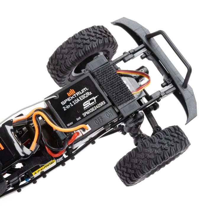 AXIAL 1/24 SCX24 Base Camp 4X4 RTR Brushed Rock Crawler (Battery & Charger Included), White - Image 5