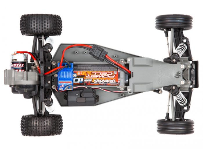 TRAXXAS Bandit 2WD 1/10 RTR TQ Red - with USB-C charger/7cell NiMH 3000mAh - Image 4