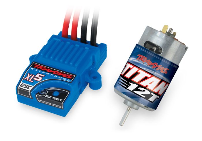 TRAXXAS Bandit 2WD 1/10 RTR TQ Red - with USB-C charger/7cell NiMH 3000mAh - Image 7