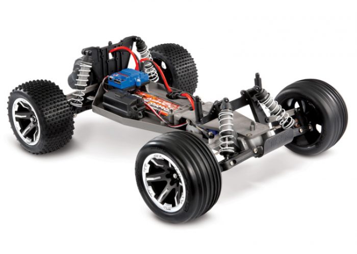 TRAXXAS Rustler 2WD 1/10 RTR TQ Blue USB - With Battery/Charger - Image 5