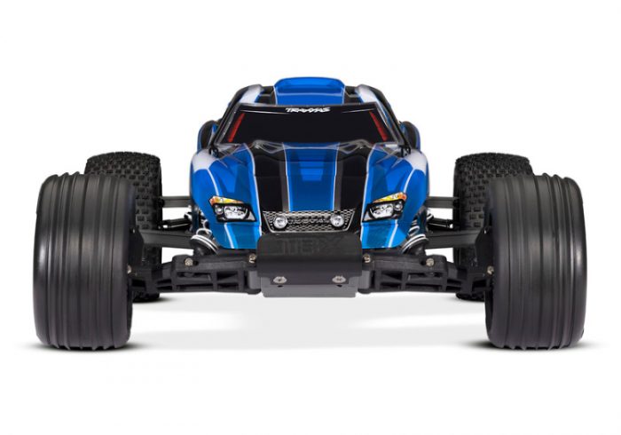 TRAXXAS Rustler 2WD 1/10 RTR TQ Blue USB - With Battery/Charger - Image 6