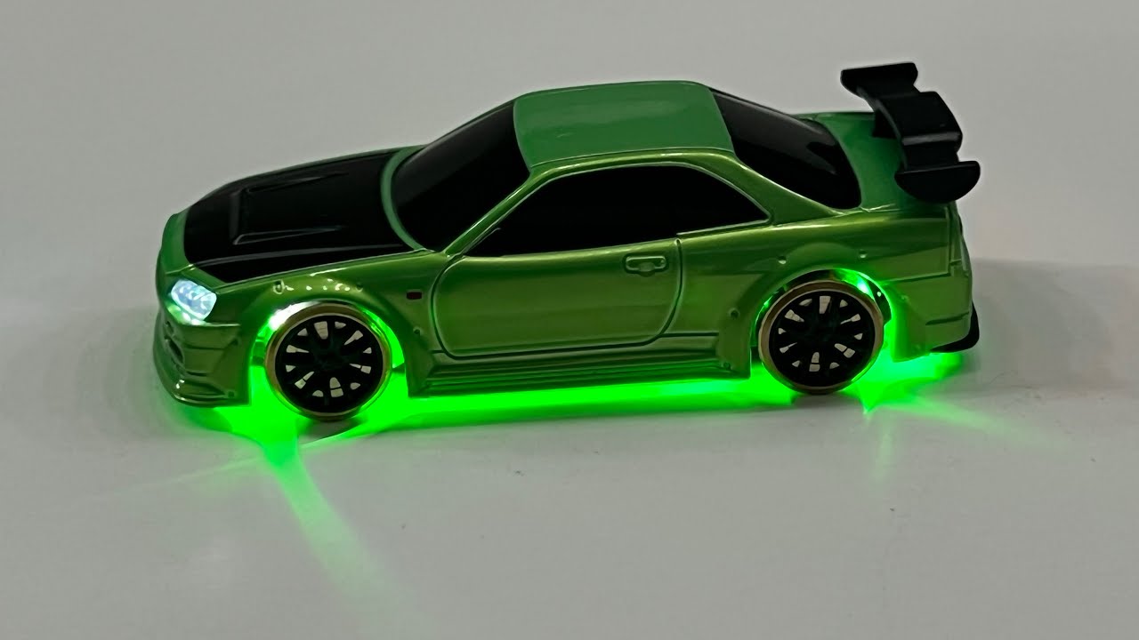 Turbo Racing 1/76 C64 DRIFT RC Car RTR (Metallic green) - Image 3