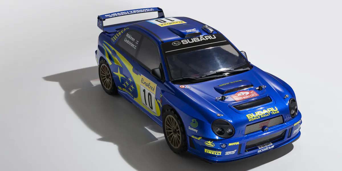 Kyosho Fazer Rally FZ02-R Subaru Impreza WRC 2002 1:10 Readyset - Image 2