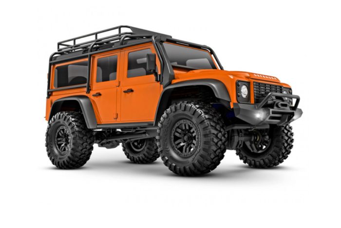 TRAXXAS TRX-4M 1/18 Land Rover Defender Crawler Orange RTR