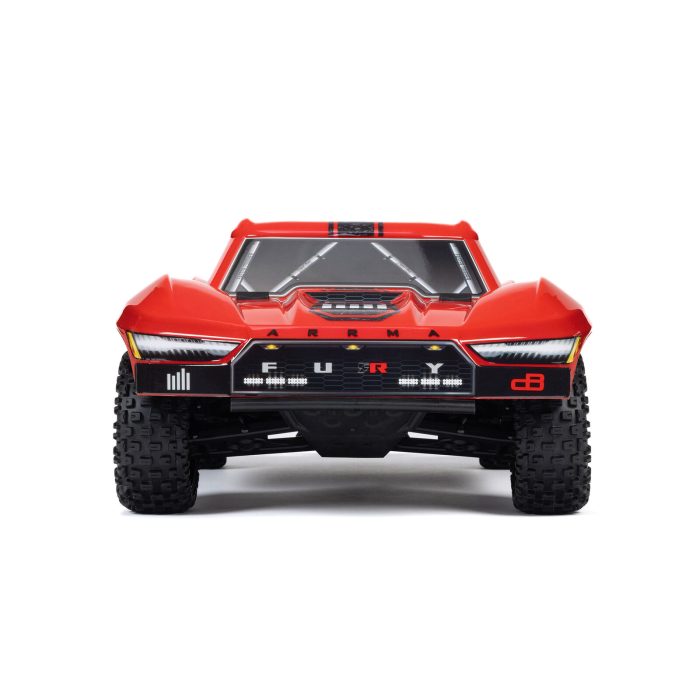 ARRMA 1/10 FURY 2WD RTR Brushed Short Course Truck (Battery & Charger Included), Red - Image 11