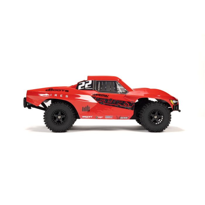 ARRMA 1/10 FURY 2WD RTR Brushed Short Course Truck (Battery & Charger Included), Red - Image 10